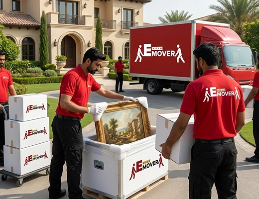 E Villa Movers in Dubai 